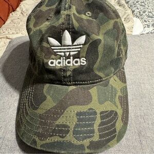 Women’s adidas baseball hat, camouflage